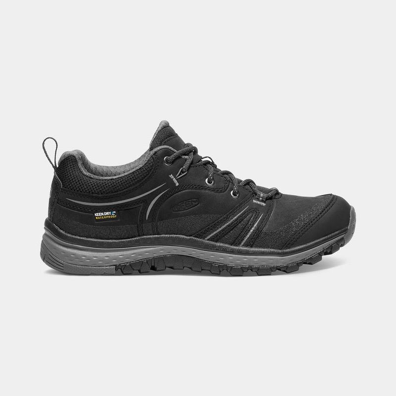 Keen Terradora Deri Waterproof - Kadın Trekking Ayakkabısı - Siyah - Türkiye (609234WBF)